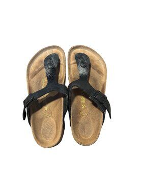 Birkenstock Gizeh Sandals – Black | Women’s Size 36 | Classic Thong